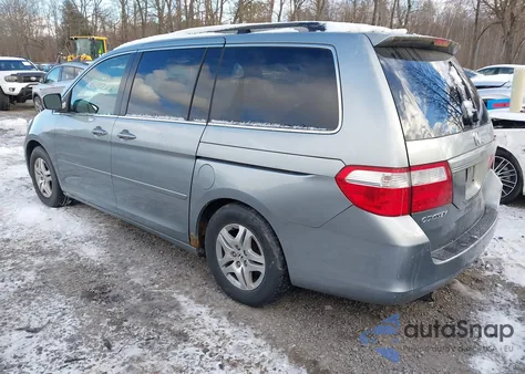 2006 Honda Odyssey Ex-L z USA, uszkodzony, nr VIN 5FNRL38686B116047